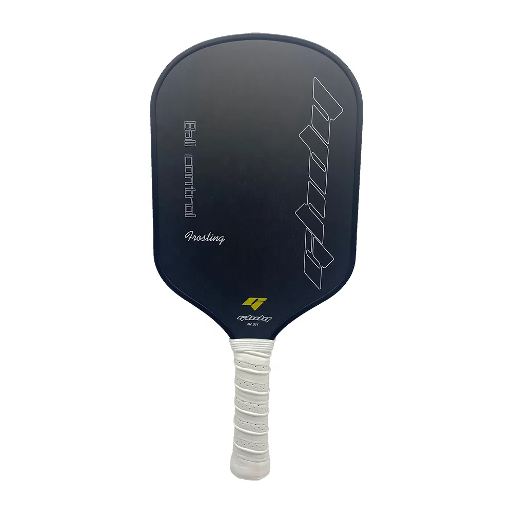 A011 GHDY black Textured Carbon Grip Surface Technology Maximum Spin and Control Polypropylene Honeycomb Core Pickleball paddle