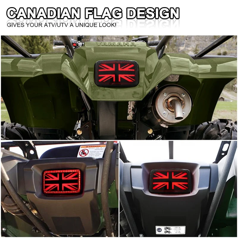 Задний светодиодный фонарь OVOVS Play & Plug для Yamaha Atvs Utvs замена 5KM-8472C-10-00 задний квадроцикла