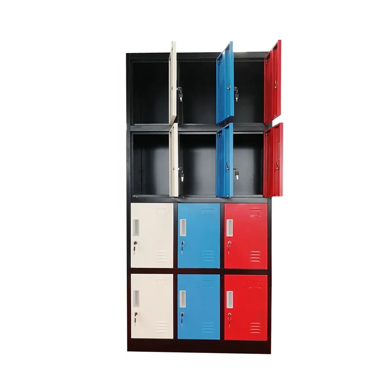 Secure and private school gym mall Cold rolled steel metal steel cabinet locker