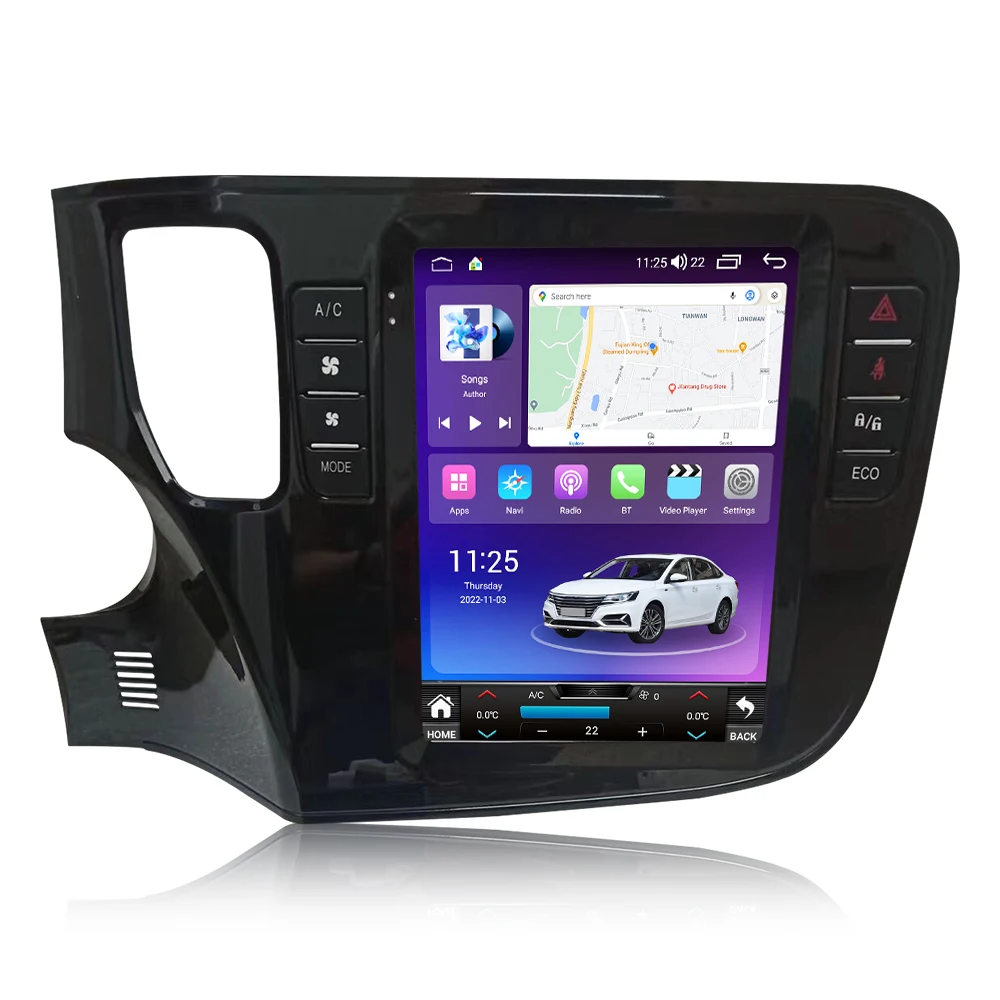 MEKEDE car 9.7 inch car-play auto 8core WiFi 360 panoramic camera for Mitsubishi Outlander 2012-2018 cooling fan