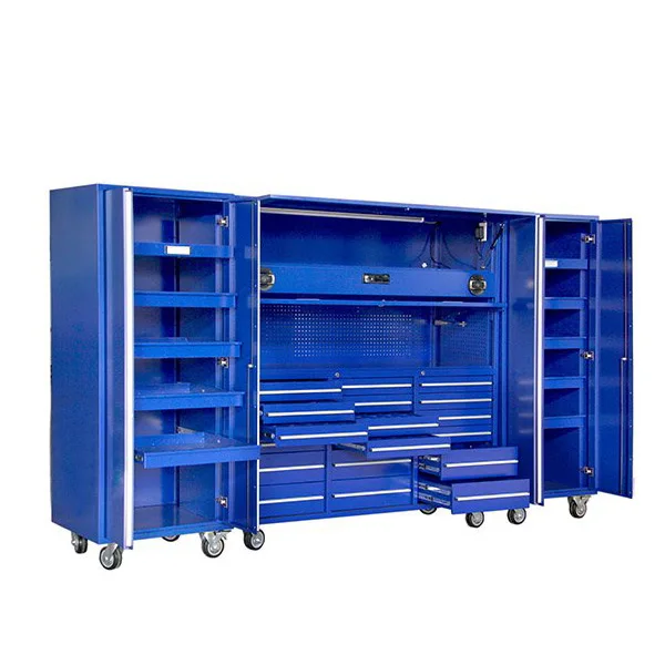Heavy Duty Workbench Custom Garage Auto Hardware Metal Tool Cabinet Heavy Duty with Drawer Workshop