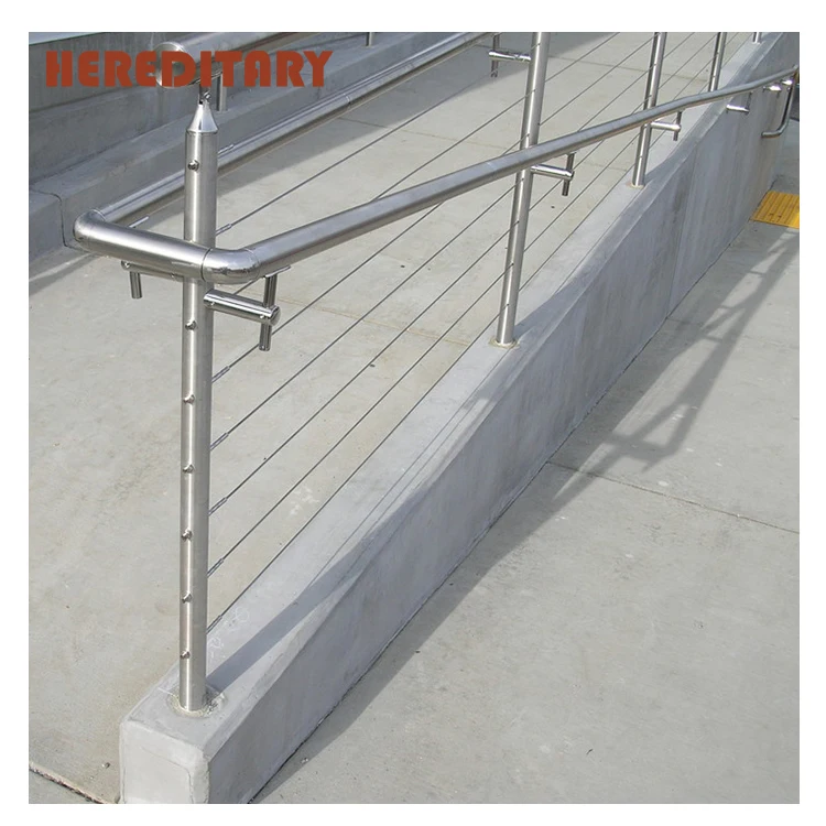 Высококачественные лестничные перила из нержавеющей стали для поручней