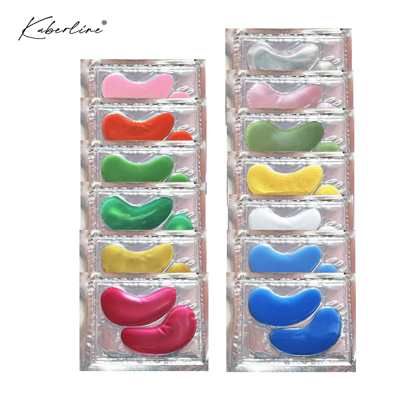 Hot selling Private label Under Eye Mask Crystal Collagen Moisturizing Eye Mask for Puffy Eye Reducing Dark Circles