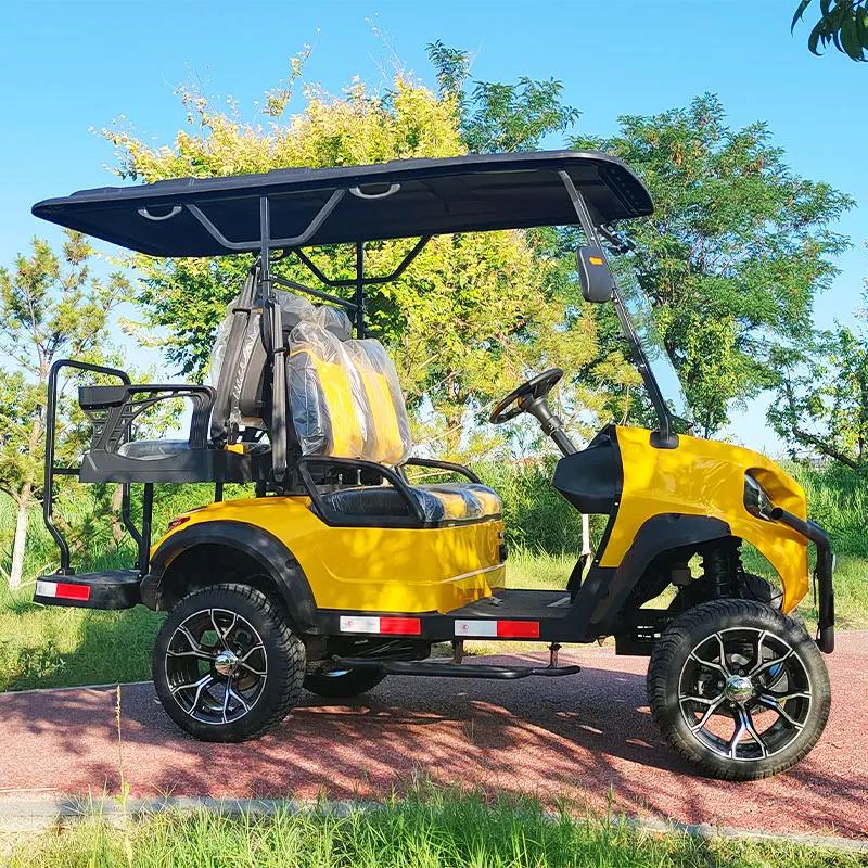Multifunctional golf cart customized Off Road Street Legal 48V Lithium Battery 2 4 6 Seater Carrito De Golf Cart
