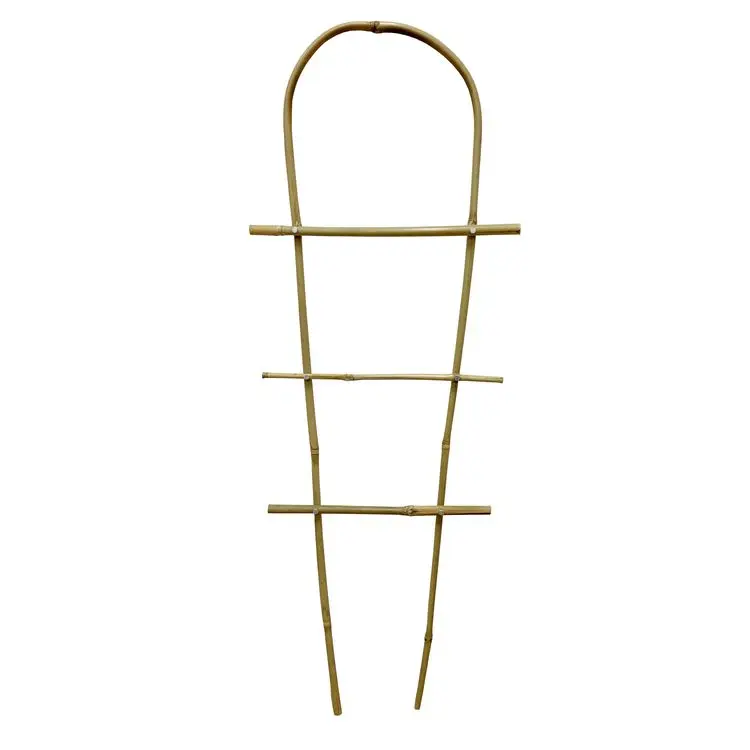 Eco-friendly Farm plants ladder bamboo rack Bamboo Trellis Ladder Bamboo Trellis