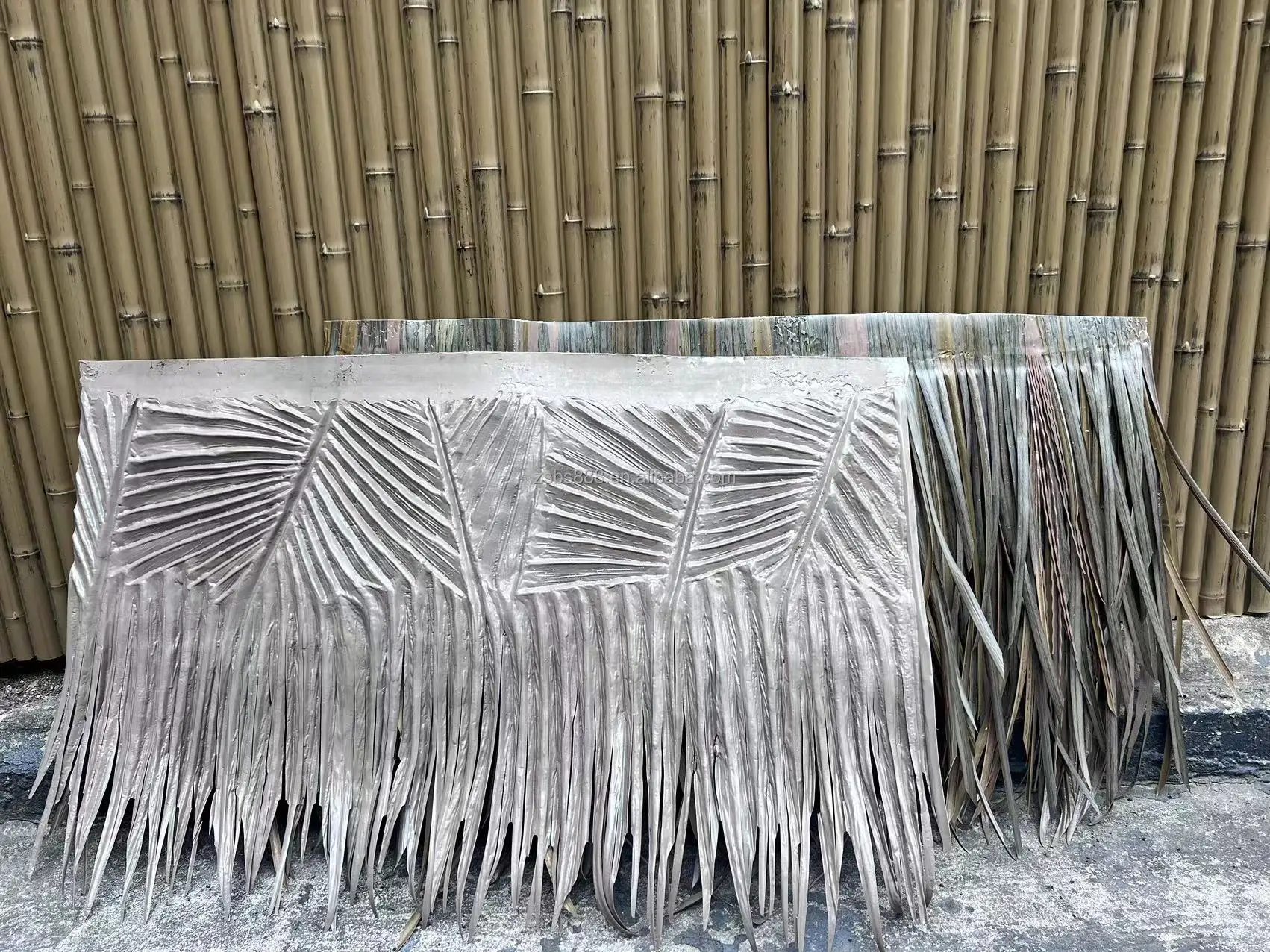 HDPE искусственная пластиковая Пальмовая соломенная беседка
