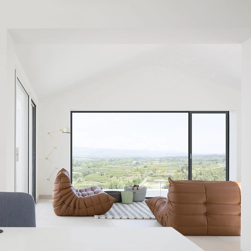 Greensee The Latest Anti-theft Aluminium Tilt And Turn Casement Window Sliding Balcony Window For Home