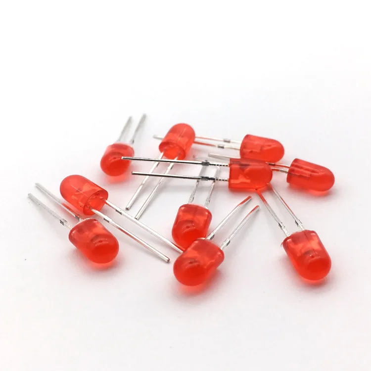 3mm 5mm 8mm 10mm 546 234 Round Straw hat Oval Through Hole White Red Green Blue Yellow Amber RGB Dip Led Chip Diode