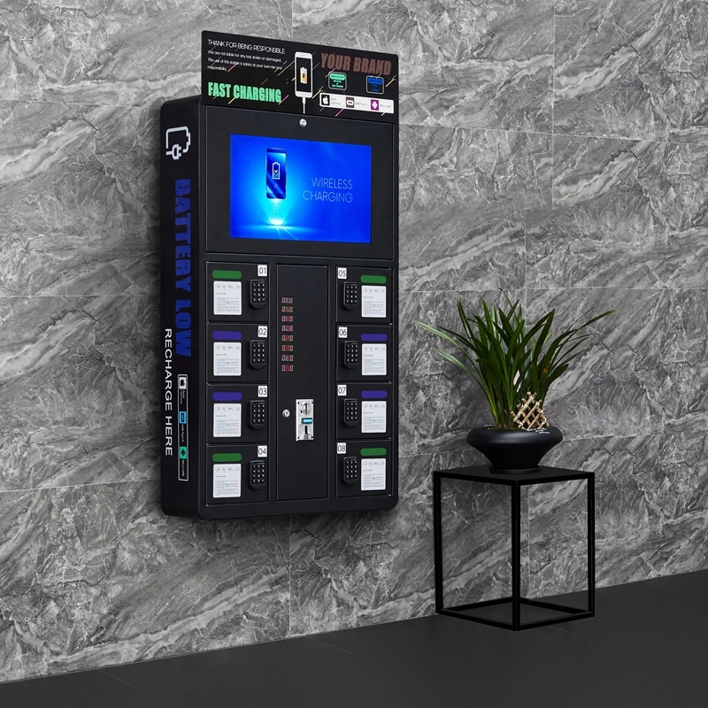 Multi device coin  cell phone charging station for South Africa