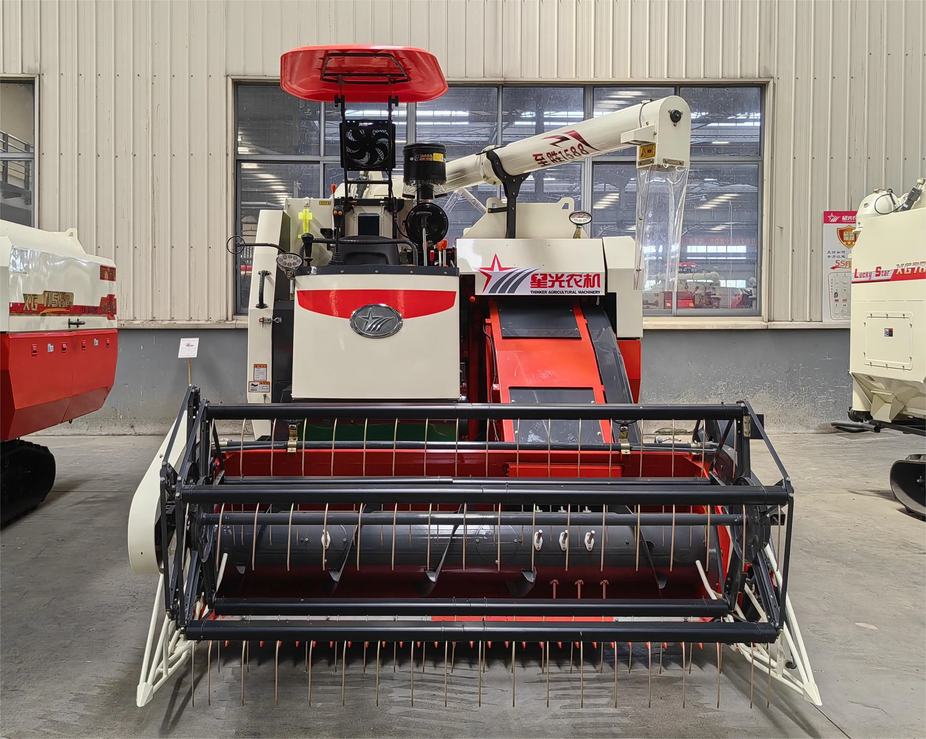 Full Feed Combine Harvester 4LZ-6.0Z harvest machine