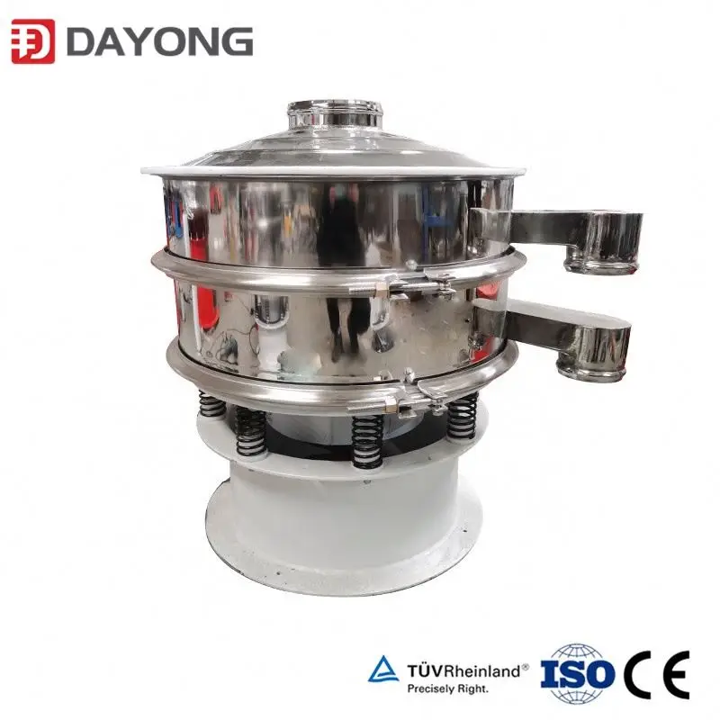 corrosion-resistant custom stainless steel vibrating sieve for sizing powder