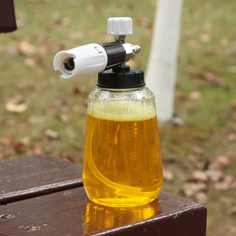 The New Listing Water Pressure Gun And Foam Cannon Wash Car Nickel Plate Snowfoam Lance