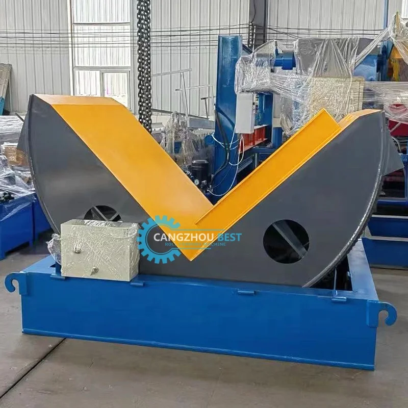 Factory Direct Sales High Standard 5T 7T 8T 10T Full Automatic Hydraulic Coil Tipper Machine