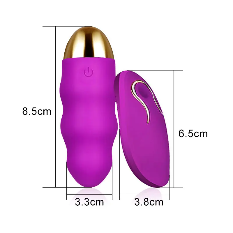 Adult Product 12 Frequency Wireless Remote Control Vibrator Charging Female