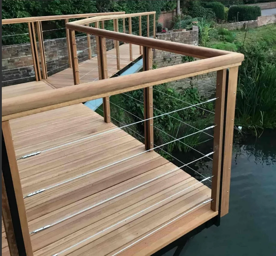 Stainless Steel Cable Tensioner Wire Rope Fitting For Deck Cable Railing Balustrade