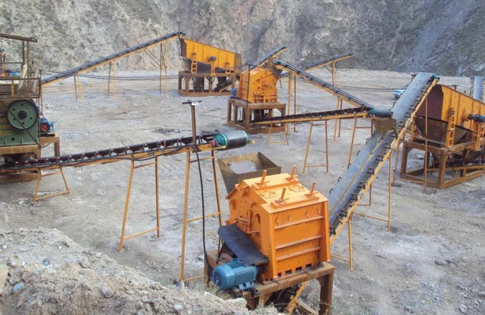 7FT конусная дробилка Китай машина добыча золота
