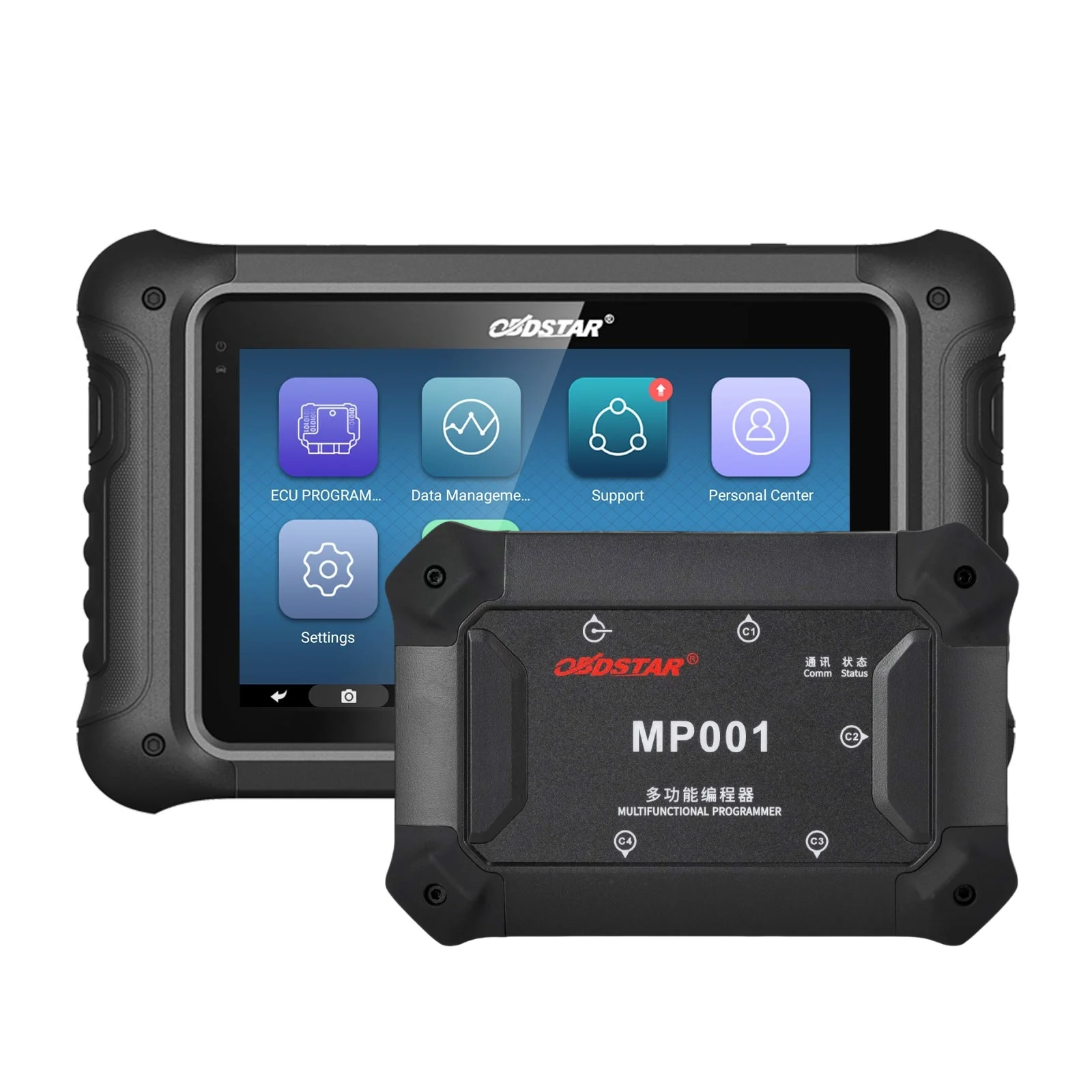 OBDSTAR DC706 ECU Tool Full Version + MP001 Set for Car and Motorcycle ECM & TCM & BODY Clone by OBD or BENCH