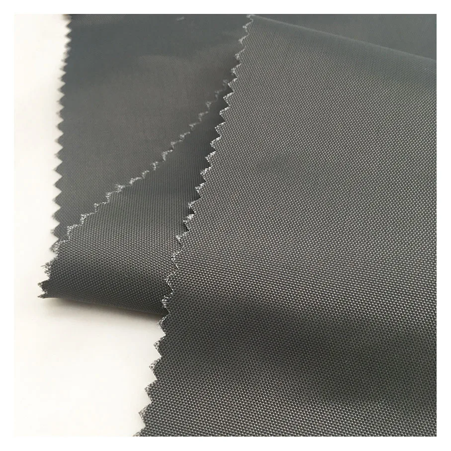 custom solid dyed waterproof 70D*200D recycle nylon oxford fabric