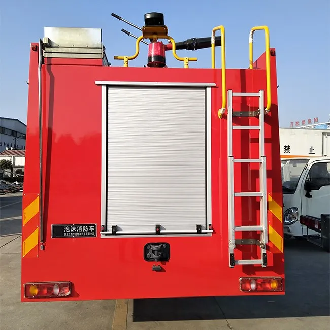 Fire Vchicle Hubei ShunfengFire fightting 4*2 6 колесные шины аварийно-спасательные пожарные лестницы для продажи