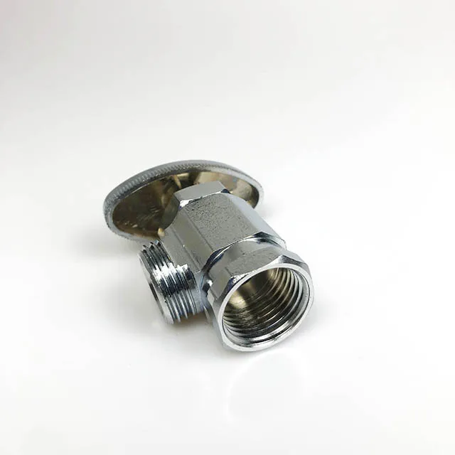 
High quality Brass Angle Valve Plastic Handle with NPT thread 