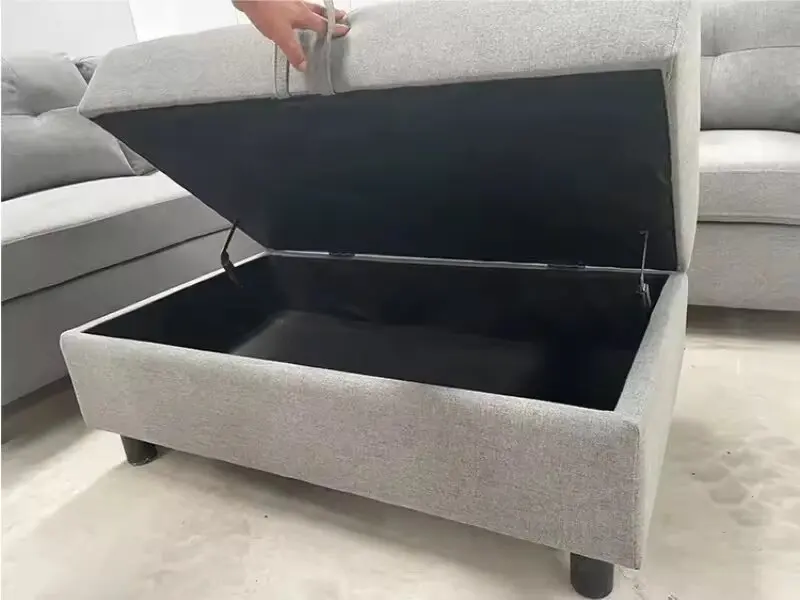 Nordic Custom grey Fabric Soft Sofa Living Room Furniture Modular Sofas Long Living room Couch