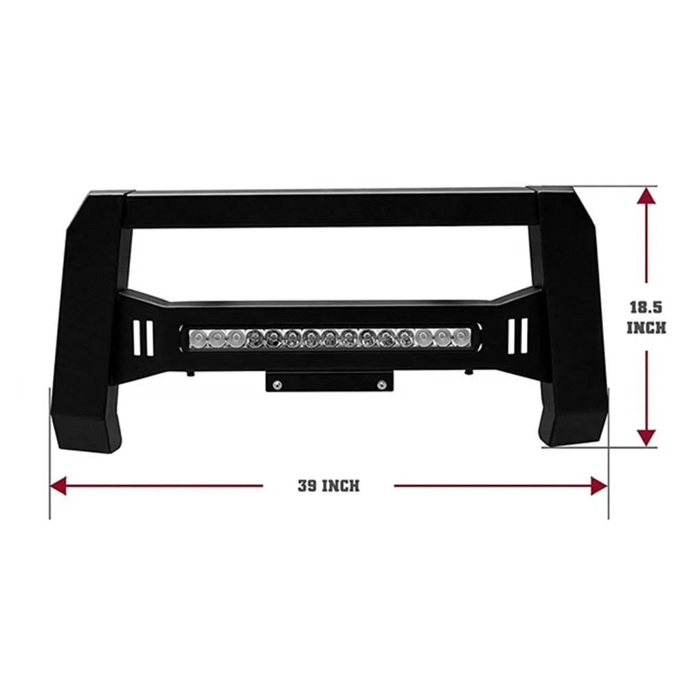 
KSCPRO TRUCK ACCESSORIES BLACK BULL BARS FOR DODGE RAM 2500 3500 2010-2019 