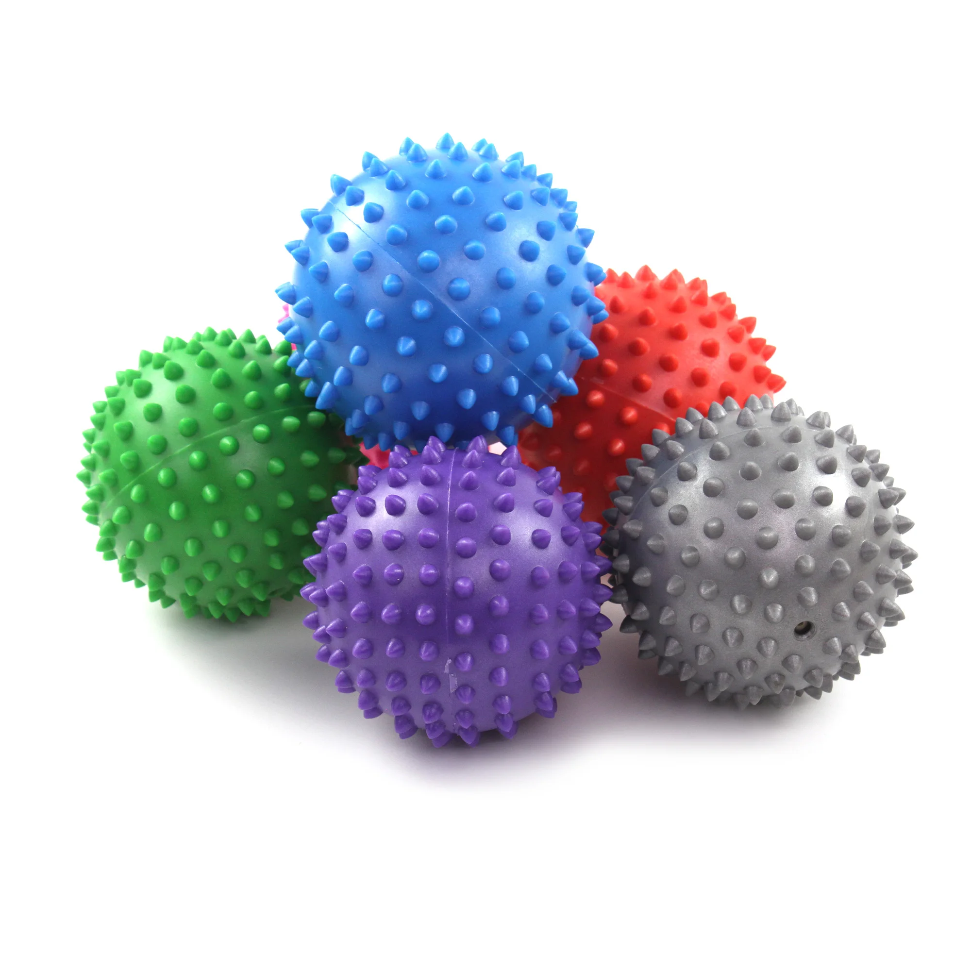 High Quality Colorful Stress Exercise Ball Foot CareBack Deep Tissue Pain  Relief Massager Trigger Point Massage Roller Too