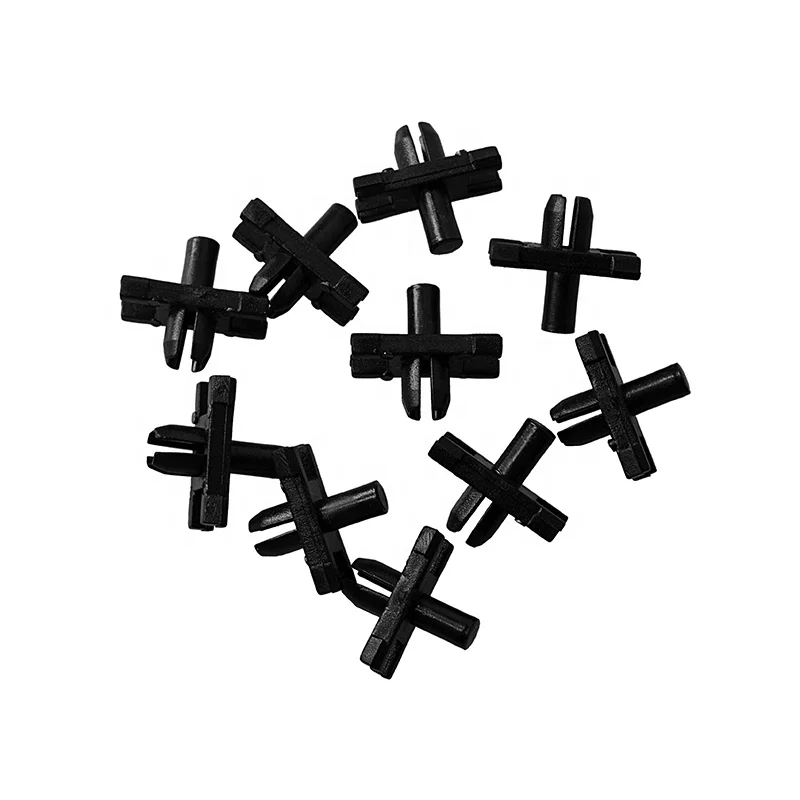 B110 high quality pom auto fasteners plastic fast wire nail seat fastener clips 113-853-585-C