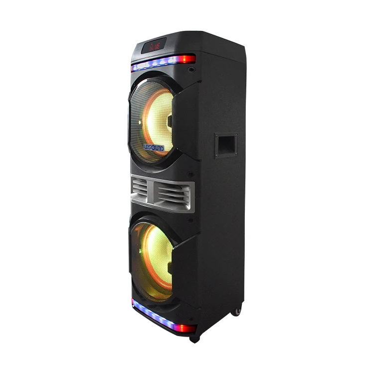 Leisound двойной 15 дюймов динамик вечерние сабвуфер большой мощности динамик