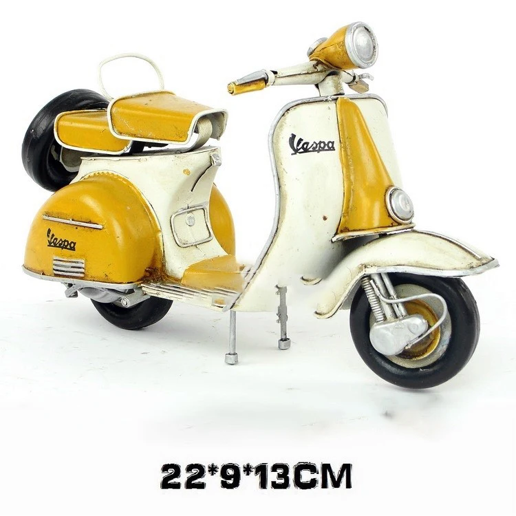 2021 Высокое качество Горячая Распродажа железные антикварные ремесла Vespa педаль мотоциклетная модель домашние Аксессуары Украшение