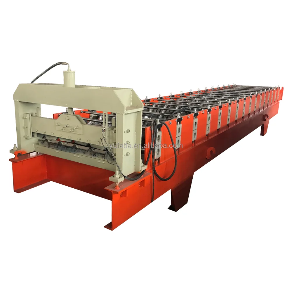 European standard metal trapezoidal roof panel hydraulic cutting steel plate equipment price