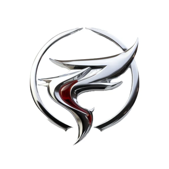 Customized 3d Plastic ABS Logo Chrome Car Badge Car Body Stickers Custom Size Wholesale car emblem logo