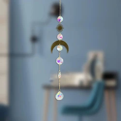 Dropshipping Sparkling Outdoor Indoor Prism Transparent Maker Wind Hanging Ornaments Crystal Shine