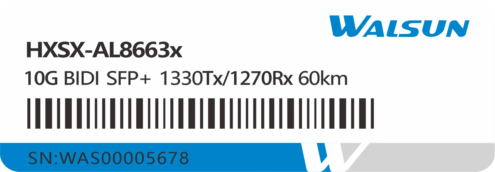 [1.25-400G all series optical module]HXSX-AL8663I_10G CWDM SFP+ 1330nmTX/1270nmRX hf sdr transceiver for industrial
