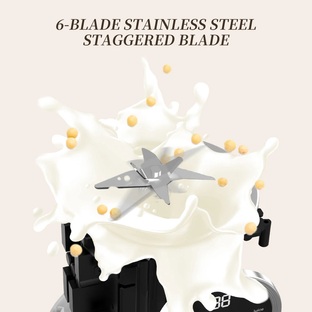 Peanut Milk Making Blender Small Size Soymilk Blender Multi function Soup Maker Nut Grain Milk Maker Nut Milk Making Machine