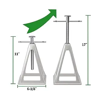 Dumble RV Stabilizer Jacks Camper Leveling Blocks 4Pack shot blasting car Lifting Jack Aluminum Die Casting Jack Stand