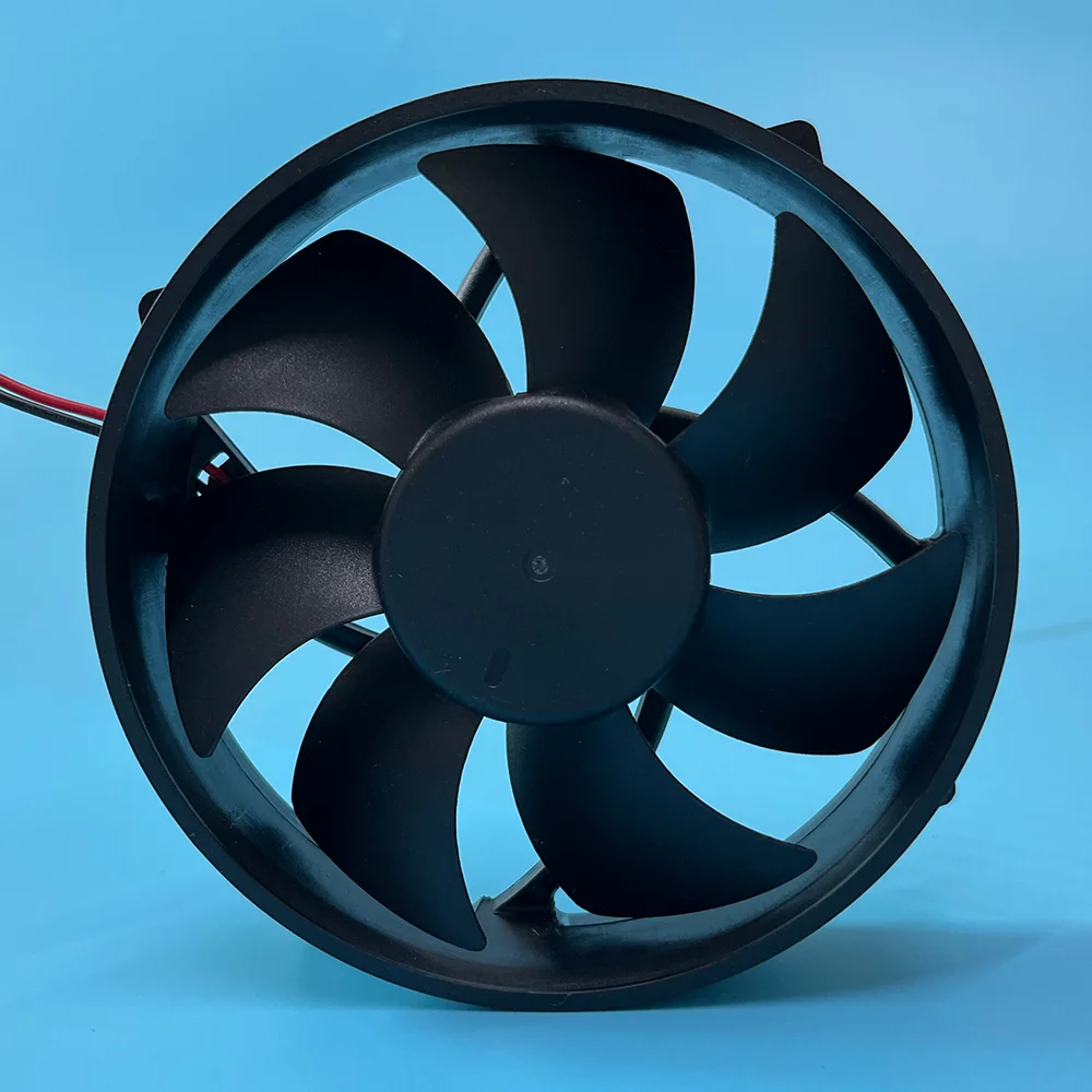 95x95x25mm Round fan KDE1209PTVX 4.4w 12v 24v dc brushless axial flow fan for Round mosquito lamp, moxibustion, smoke extractor