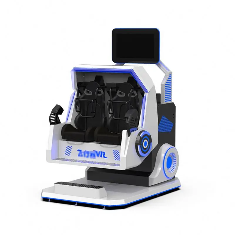 Manufactory Wholesale VR Amusement Park Rides 9D Game Machine Simulator Virtual Reality Devices