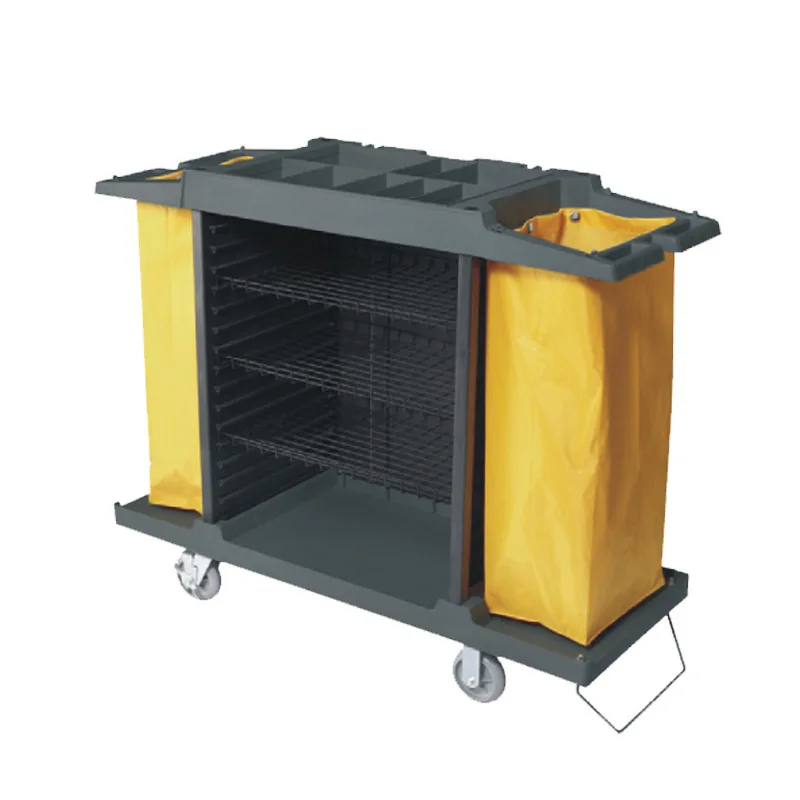 Модная коллекция тележек для уборки гостиниц