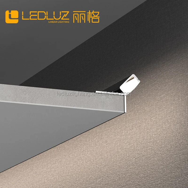 Black 36*30mm New Ceiling Cove Lighting aluminium led profile Channels suspended ceiling while being lightweight durable