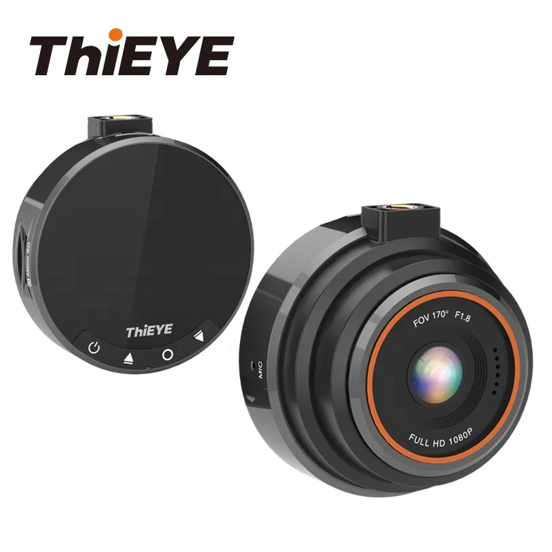 Автомобильный видеорегистратор ThiEYE Safeel Zero экран 1 5 дюйма широкий угол обзора 170 градусов G-датчик циклическая запись WDR ночное видение FHD