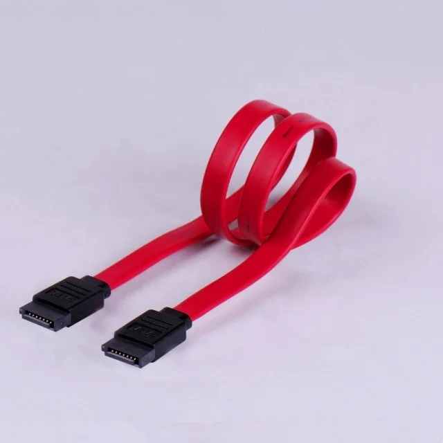 High quality  7P TO 7P SATA DATA  CABLE for  CD-ROM / PC / SSD / mobile hard drive