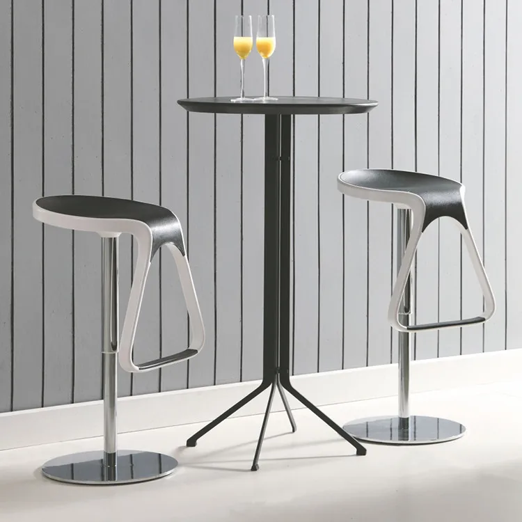 Factory wholesale cheap luxurious adjustable height metal base bar stool bar chair for home