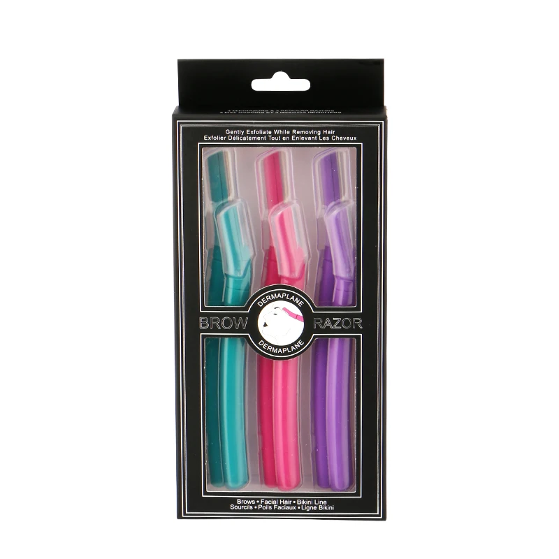 D115 Safety eyebrow trimmer, eyebrow shaper, eyebrow shaving razor blade