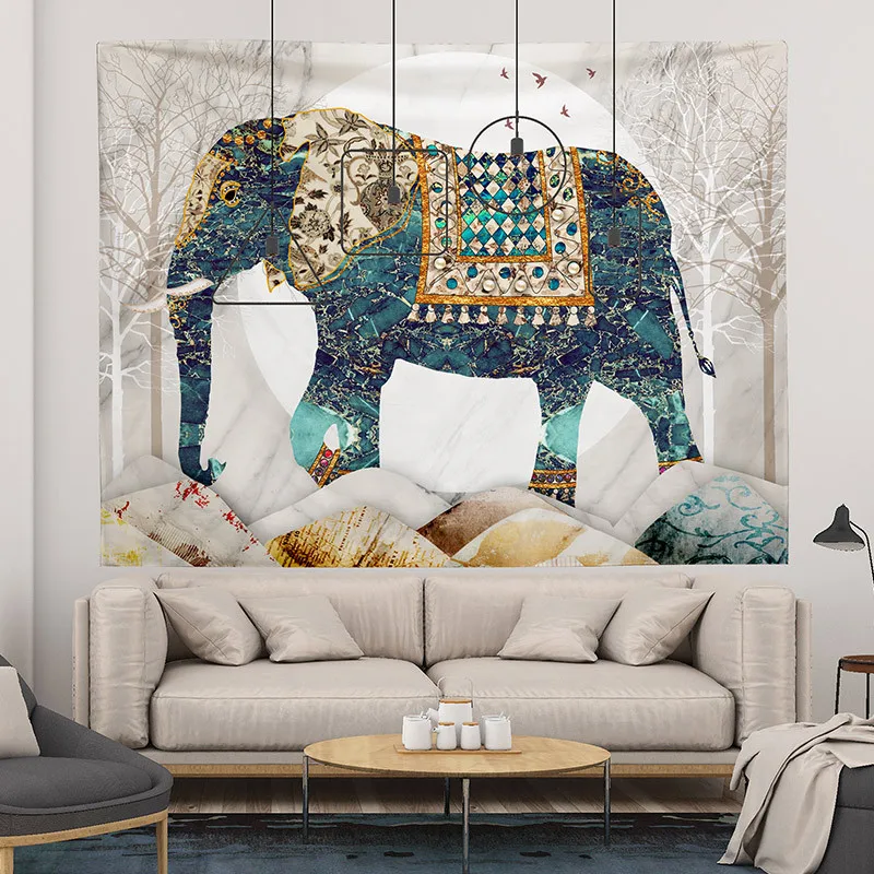 New rental house wall renovation photo wall background cloth rental house good things can be customized size pattern logo