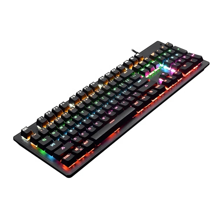 High Quality Wired Rgb Waterproof Gaming Mechanical Keyboard
