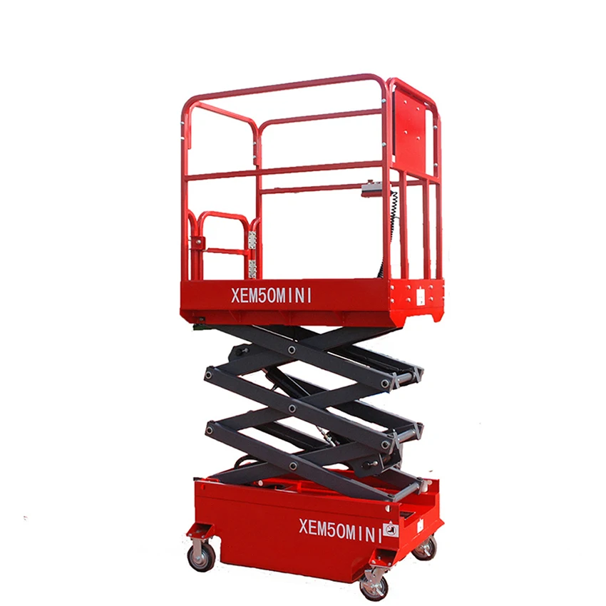 Hot sale Automatic hydraulic aerial work scissor lift work table lift mesa elevadora portable lift platform