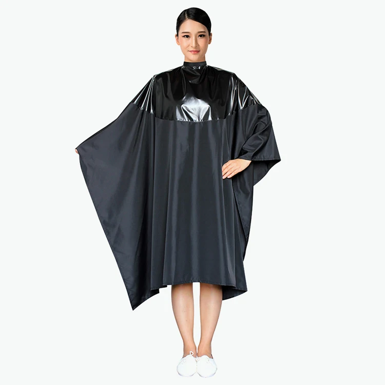 Накидки для волос с индивидуальным логотипом, накидки для стрижки волос с принтом зонта, простые товары для парикмахерской, Парикмахерская накидка