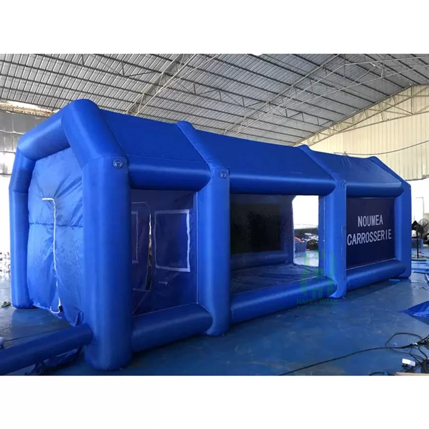 Large Inflatable Car Garage Tent Customized Inflatable Cube Tents For Car Oxford Fabric Inflatable Tent