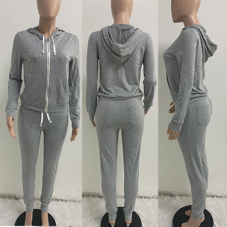 Hot Selling Fashion Casual Skinny 2 Pcs Track Suit Outfits Two Piece Shorts Set Women